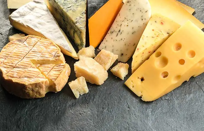 different cheeses